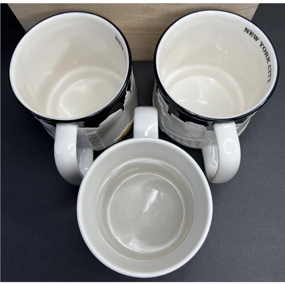 Starbucks New York Collector Series Mugs Set of 3 3D Cab/NY Architecture 2010-11 - Picture 11 of 12
